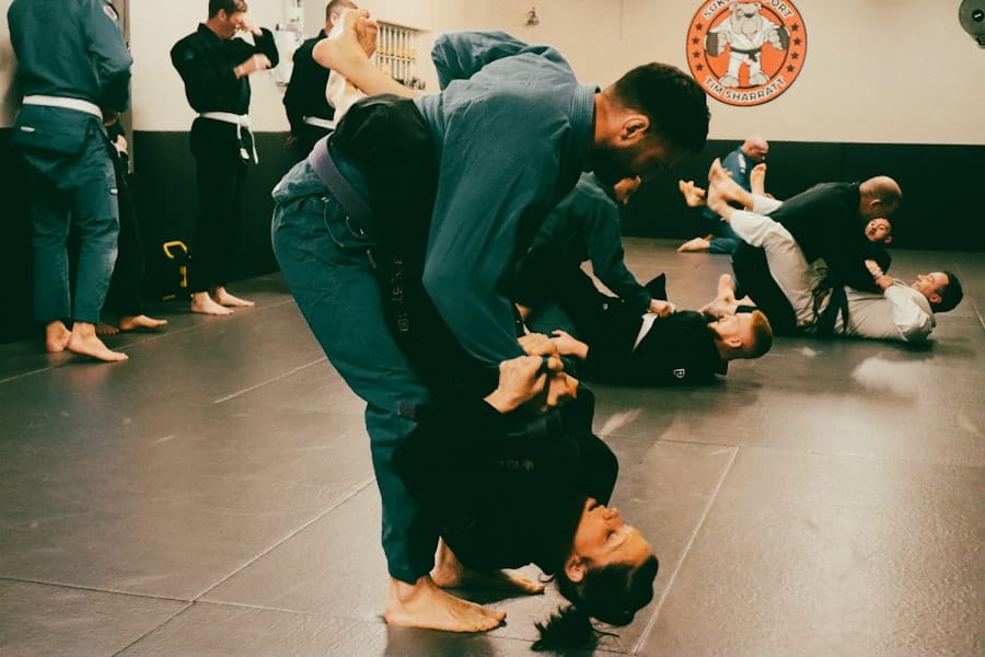 Photo self-defense class